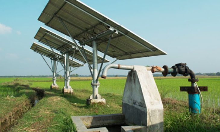 bombeamento de água com energia solar