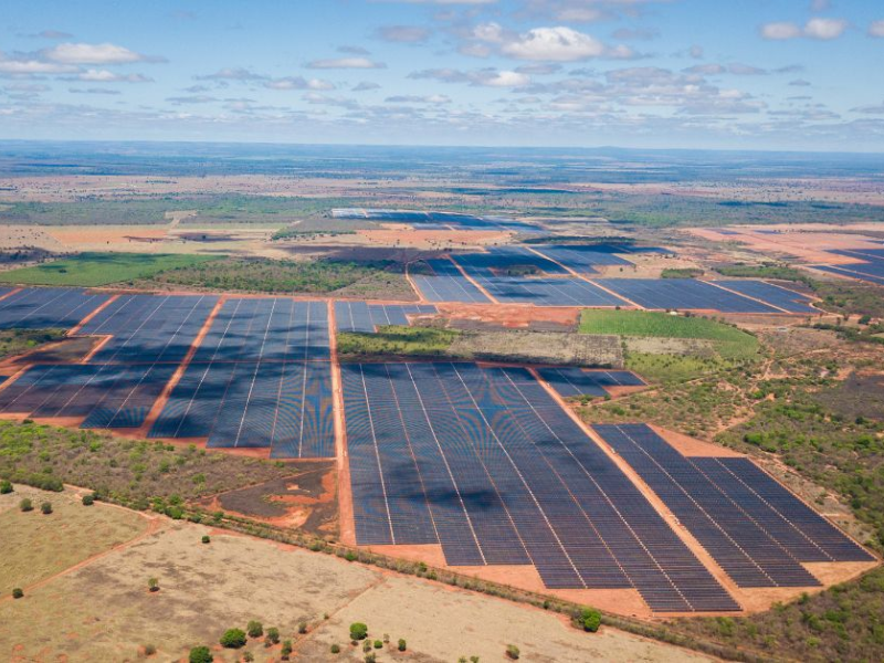 usina solar no Brasil